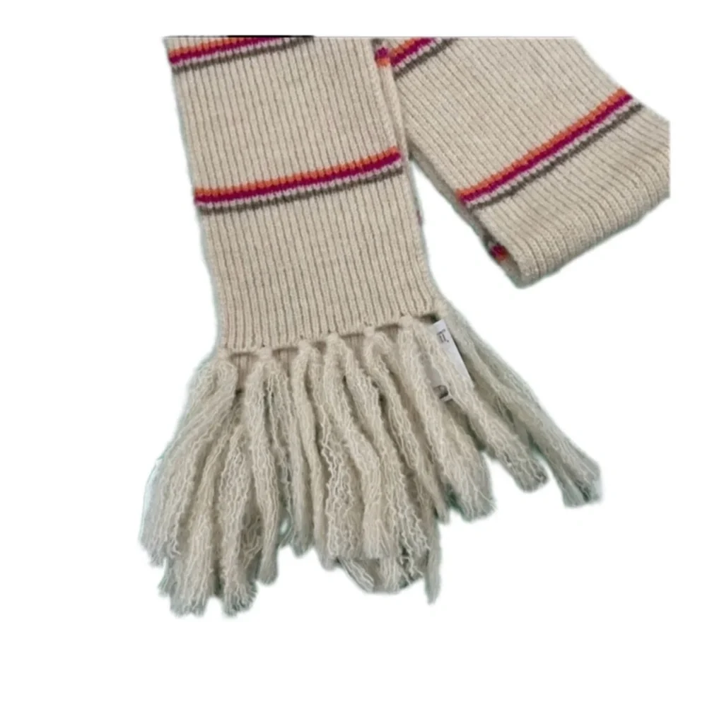 American Eagle Striped Scarf